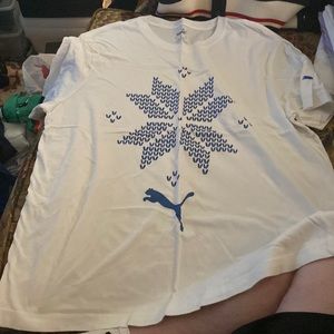 White Puma Shirt